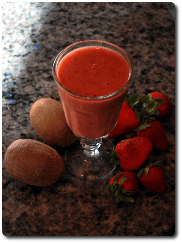 Kiwi Strawberry Smoothie Image