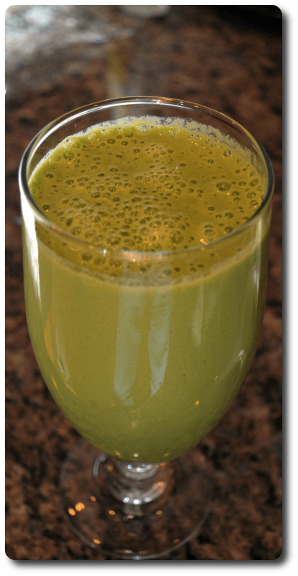 Spinach Pear Grape Smoothie Image